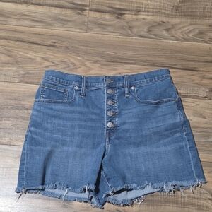 Madewell Blue Jean Shorts